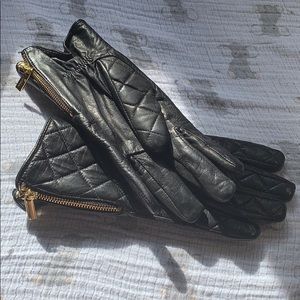 Guess by Marciano Quilted Vegan Leather Gloves med